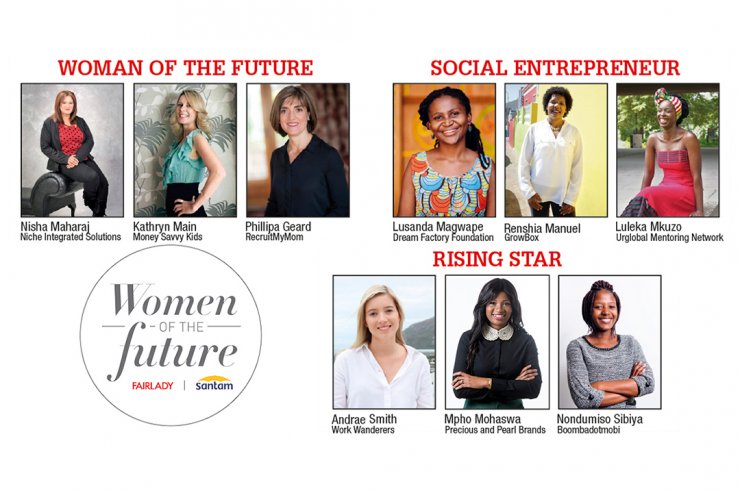 Finalists announced for the Fairlady Santam women of the future awards 2019
